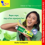 DARLIE Toothpaste Double Action Fresh Clean 225g X 1-PCS